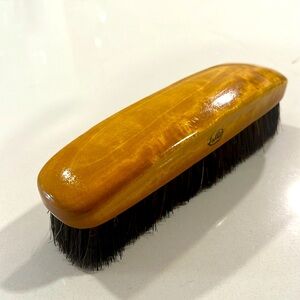 Fuller brush.  Pure bore bristle.  Genuine stainwood